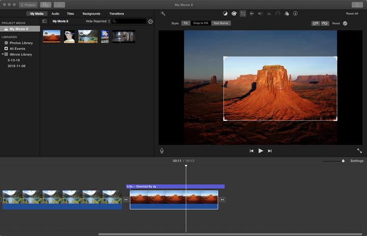 crop video free download mac