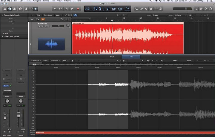 Isolate Vocals and Invert Phase in Logic Pro