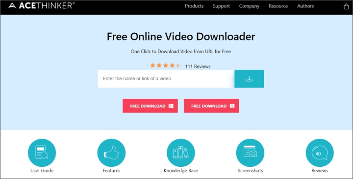 Best Video Downloaders Online - AceThinker