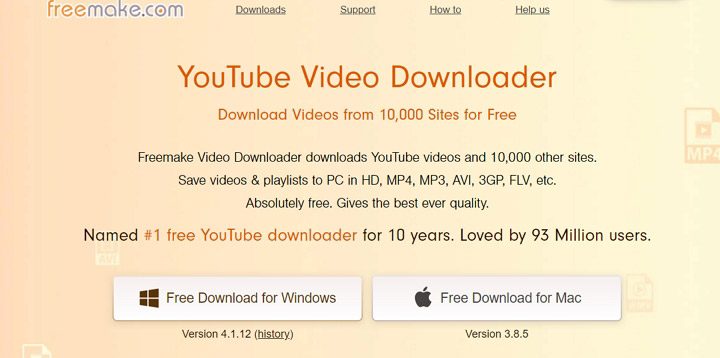 Best Video Downloader for Desktop - Freemake