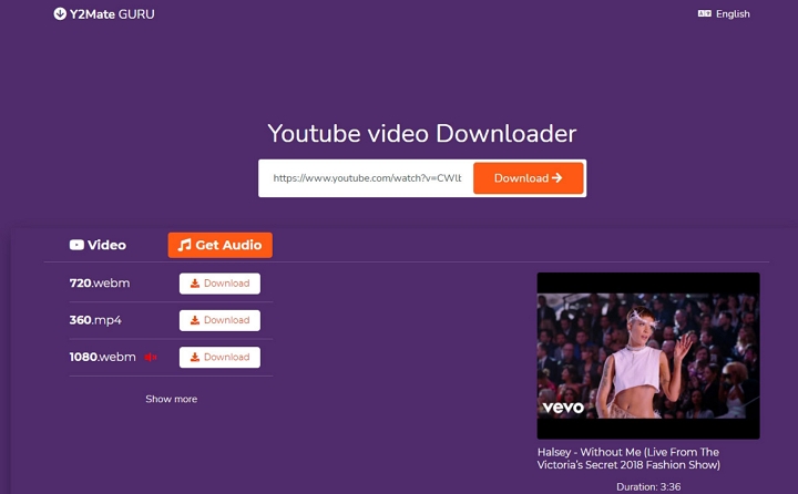 Best Video Downloaders Online - Y2mate