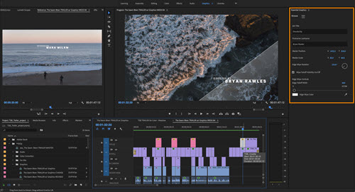 Best GoPro Video Edting Software - Adobe Premiere Pro