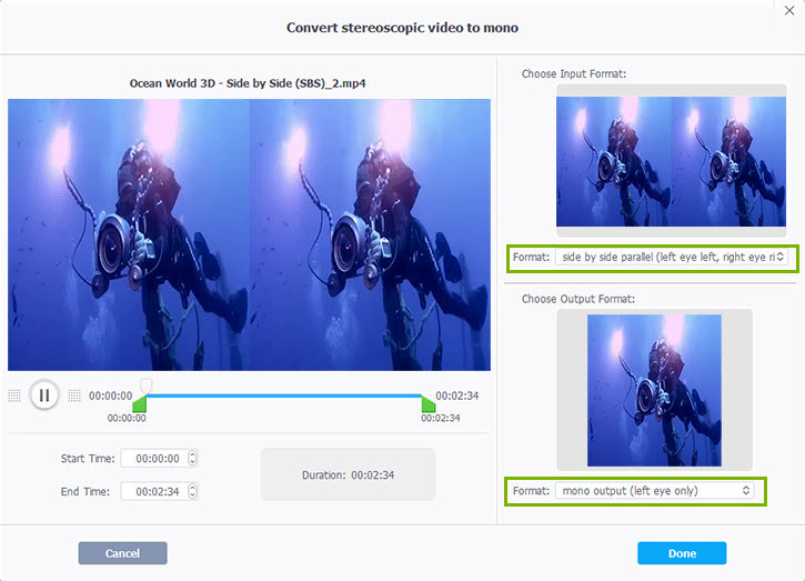 2d to 3d video converter best for pc