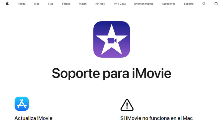 MP4 a MOV con iMovie