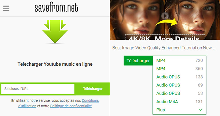 Enregistrer une musique YouTube sur son téléphone