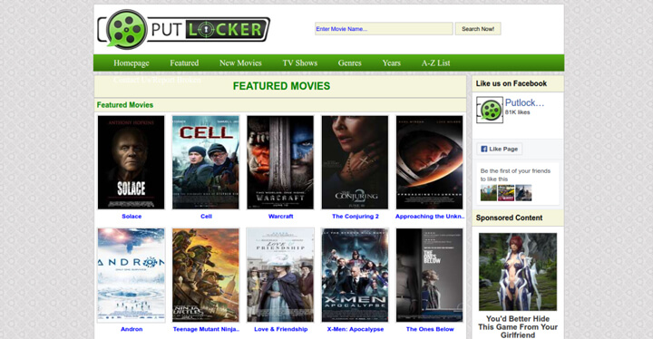 HDToday Alternative – Putlocker