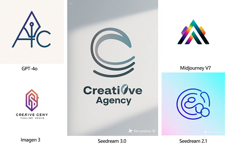 Abstract Logo Comparison