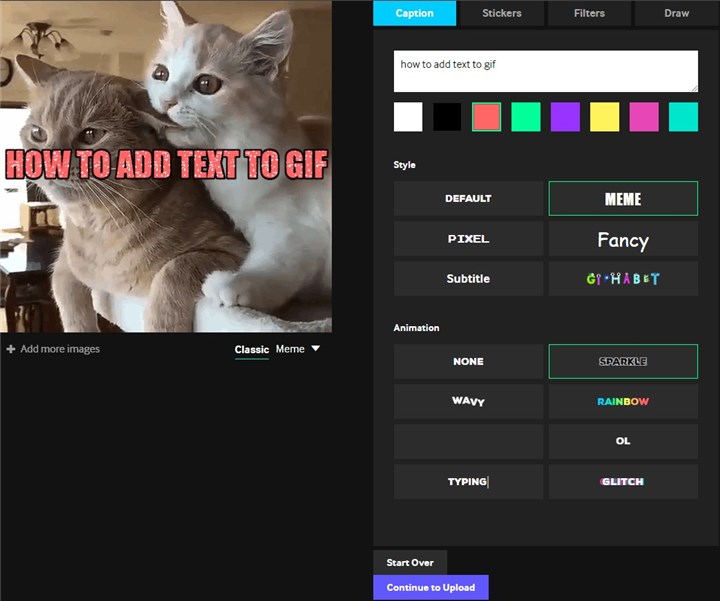 Add Text to GIF Online&Editor Software