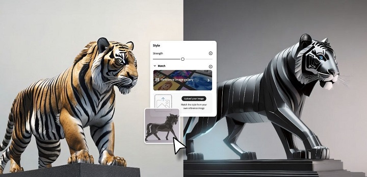 Adobe Firefly Style Transfer