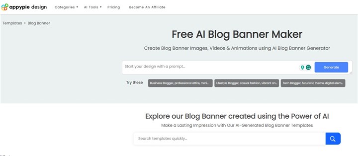  Best AI Banner Generators - Appy Pie