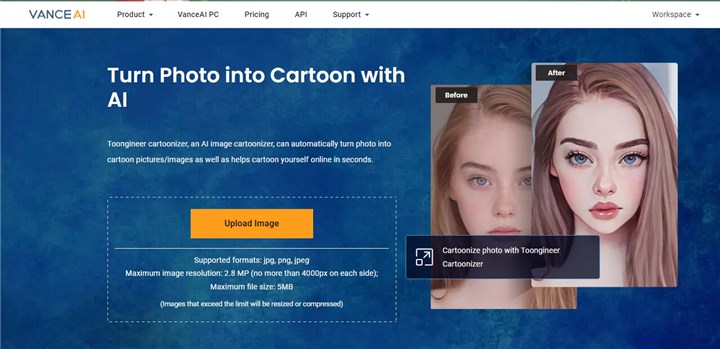 Best AI Cartoon Generators - VanceAI