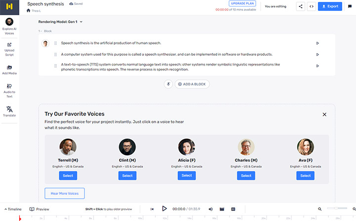 Best Text to Speech AI - Murf AI