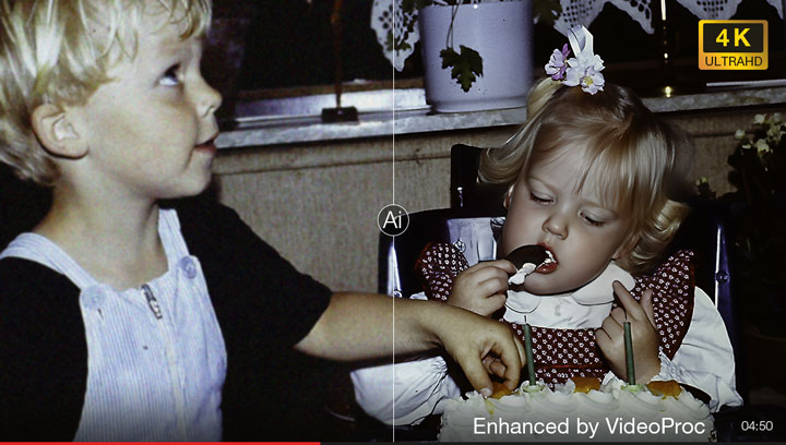 VideoProc Converter AI for Video Restoration