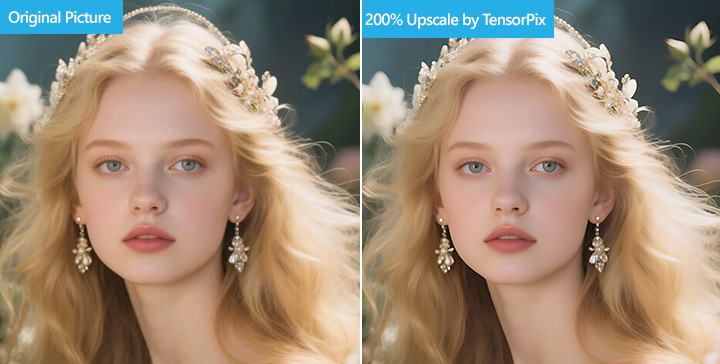 Upscale AIGC Image with TensorPix