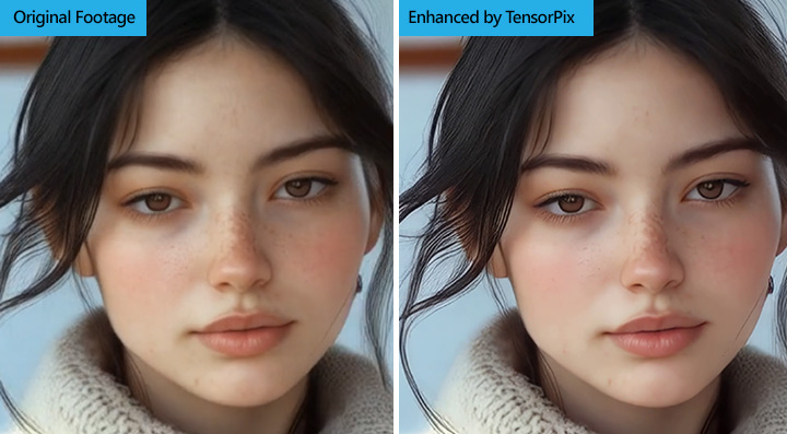 Upscale AIGC Video TensorPix