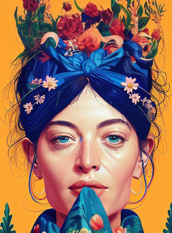 Astria AI selfie art generator