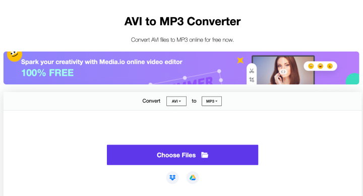 avi to mp3 converter free online