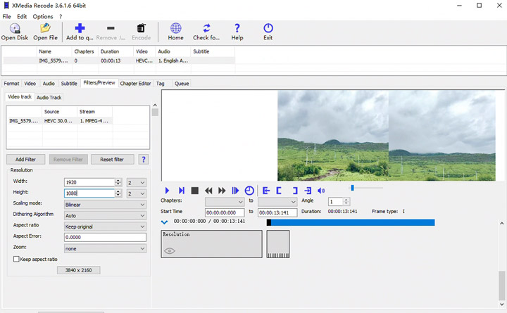 Best Video Converter Test - Xmedia Recode