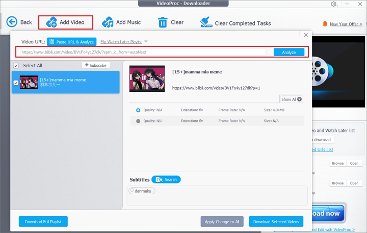 How to Download Bilibili Videos in a Higher Resolution than 480p with 4K  Video Downloader+