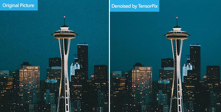 Denoise Picture with TensorPix