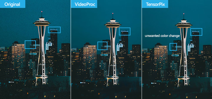 Upscale and Enhance Image Comparison
