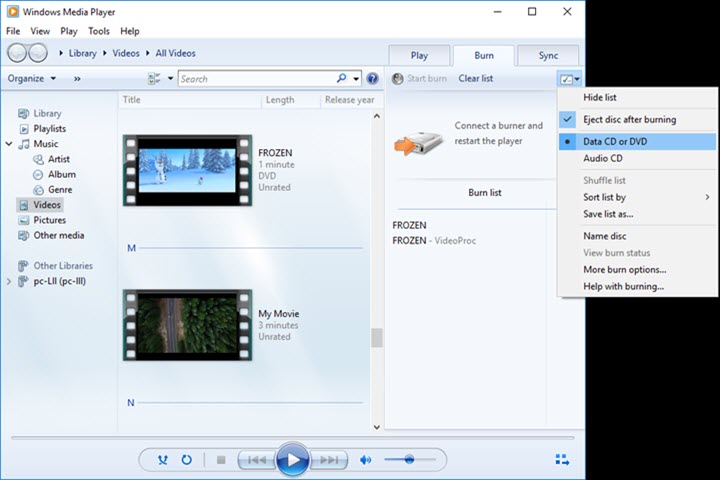 duplicate a dvd in windows 10