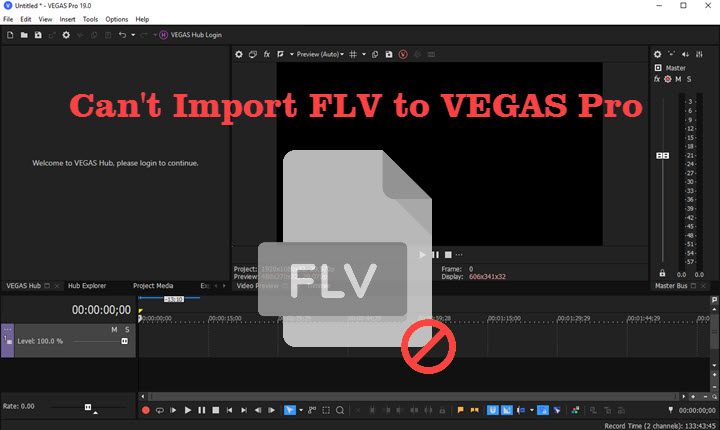 None of the files dropped on vegas pro could be opened что делать