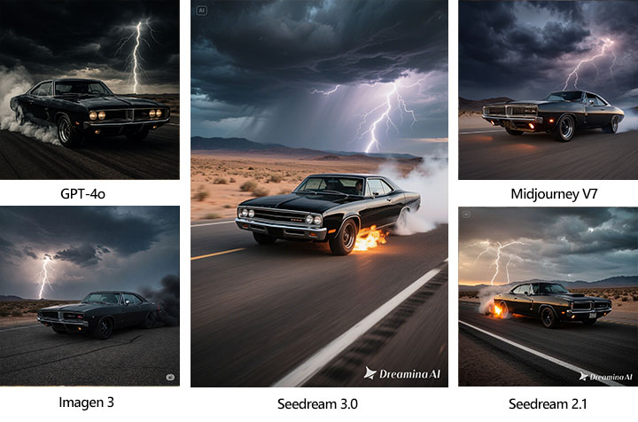 Dodge Charger Comparison