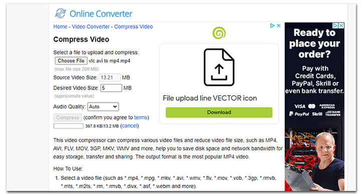 compress video online free for whatsapp