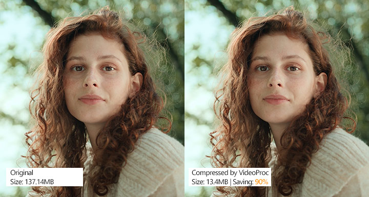 Compress Video without Quality Loss via VideoProc Before and After 2