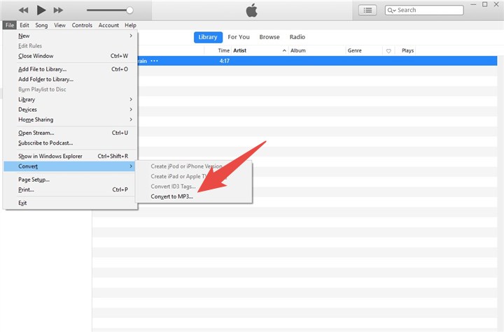 convert wav to mp3 itunes mac