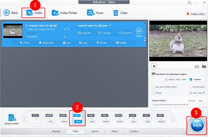 Top 6 Animated GIF to MOV Video Converters for Windows and Mac