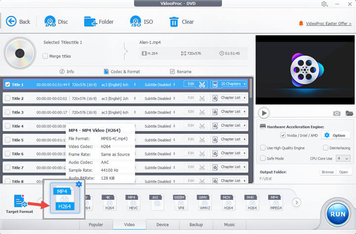 mp4 to iso converter