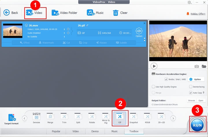 Batch Video to GIF Converter 1.1.20 Download Free