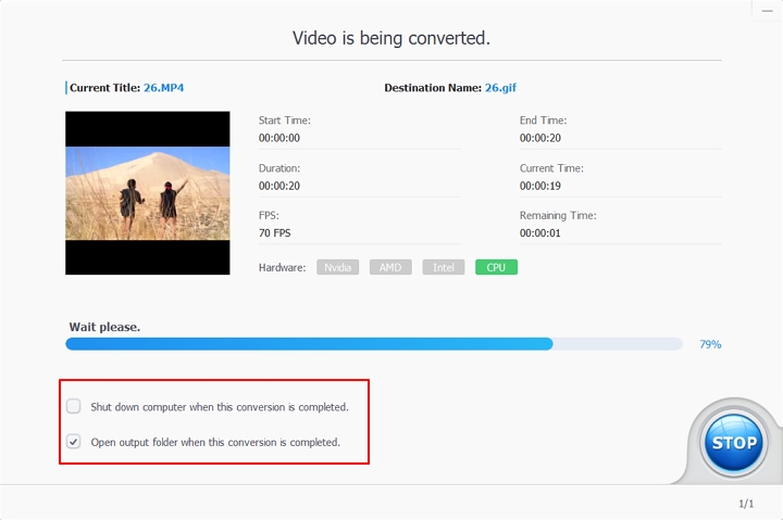 Convert GIF to AVI Free & Online with Best GIF Converter - VideoProc