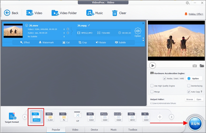 convert and download youtube videos to mpg