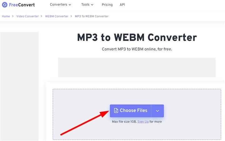 .webm to mp3 sound file converter free