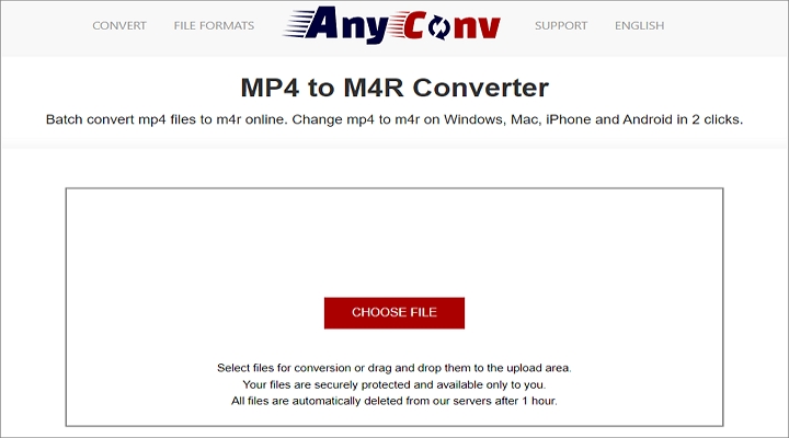 How to Convert MP4 to M4R Online