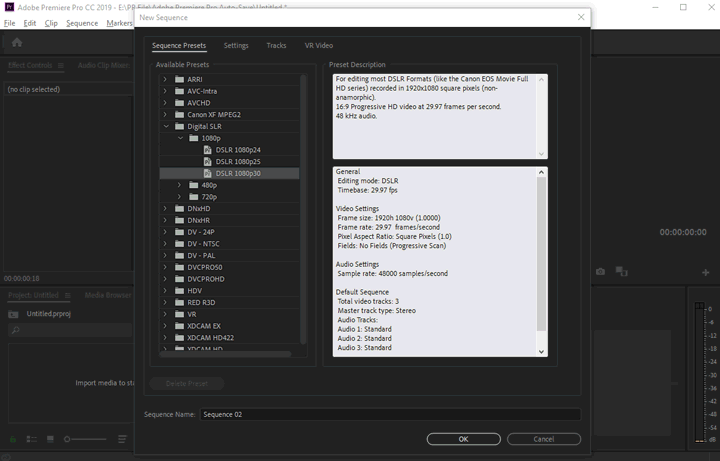 premiere pro compress video size