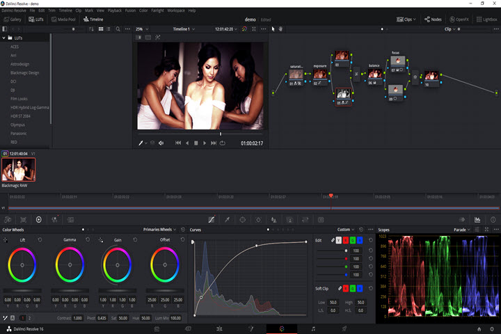 davinci resolve 17 color grading