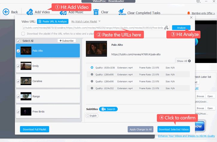 How to Download Streaming Video - Step 2
