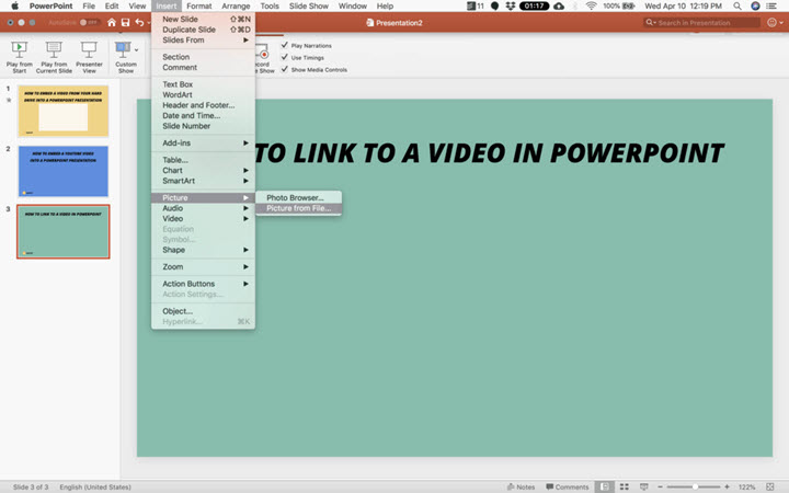 can you mark selects in slideshow in preview mac os x