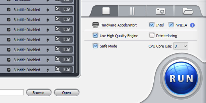 Export WinX DVD Ripper Settings