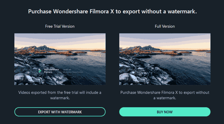 free filmora x account without watermark 2021