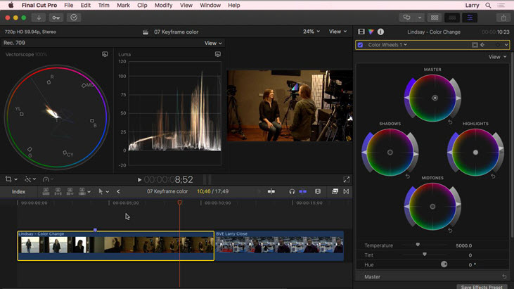 free color grading luts final cut pro x