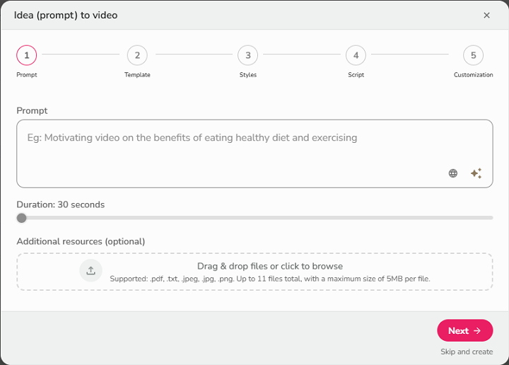 Fliki AI Text-to-Video