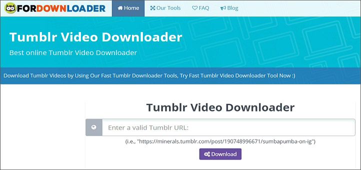 tumblr youtube downloader