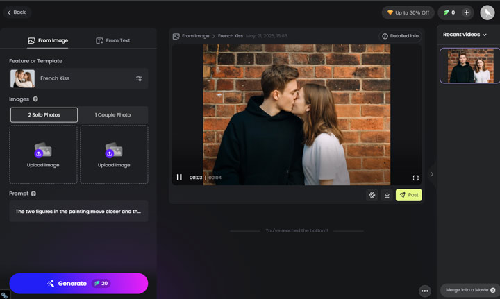 Fotor Kiss Generator