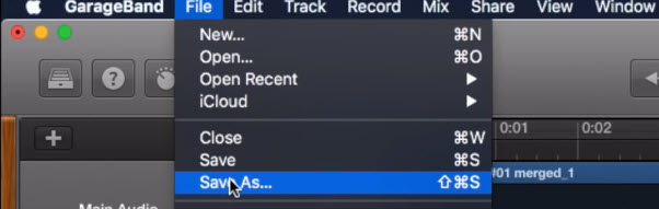 how export garageband to mp3