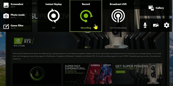 geforce experience ingame overlay wont turn on